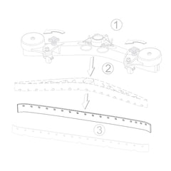 Taski Rear Squeegee Blade 12200-34 (4122529)